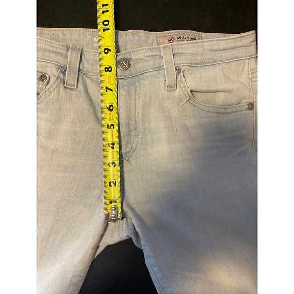 Adriano Goldschmied Prima Crop AG ED Denim Cigarette Cropped Pants Sz 27R - Picture 12 of 14